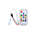 Load image into Gallery viewer, SP103E Mini Pixel LED Controller with Remote for DC 5V-12V WS2811 and WS2812B Dream Color LED Strip Module Pixel
