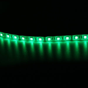 5050 RGB LED Strip Light Kit with IR Remote and 12V Power Supply - Enhance Gaming Setups and Ambience