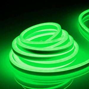 Neon LED Strip Light, Water Proof IP65, Indoor and Outdoor LED Flexible Strip Light for Diwali and Christmas Home and Office Decoration(Green)