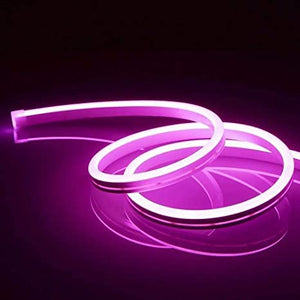Neon LED Strip Light, Water Proof IP65, Indoor and Outdoor LED Flexible Strip Light for Diwali and Christmas Home and Office Decoration(Pink)