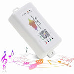 Load image into Gallery viewer, Greenleaf SP107E Bluetooth Music Controller for Pixel LED- 100+ Colors and Effects, DIY Friendly, App Control Buli-in Mic/AUX Input
