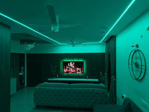 WS2812B RGB 60LED/M Individually Addressable Pixel LED Strip + SP621E Bluetooth Controller with Music Sync