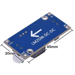 LM2596 DC-DC Buck Converter Adjustable Step Down Power Supply Module