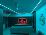 Load image into Gallery viewer, 5050 RGB LED Strip Light Kit with IR Remote and 12V Power Supply - Enhance Gaming Setups and Ambience

